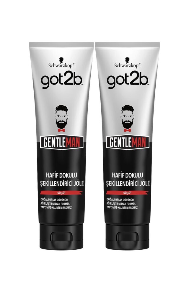 Gentleman Hafif Doku Şekillendirici Jöle X2 Adet