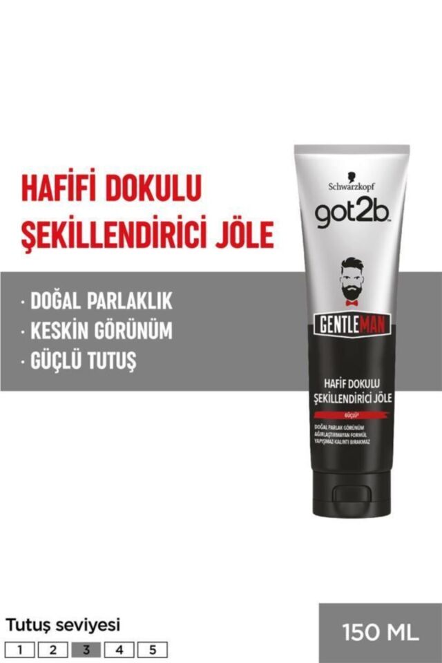 Gentleman Hafif Doku Şekillendirici Jöle X2 Adet