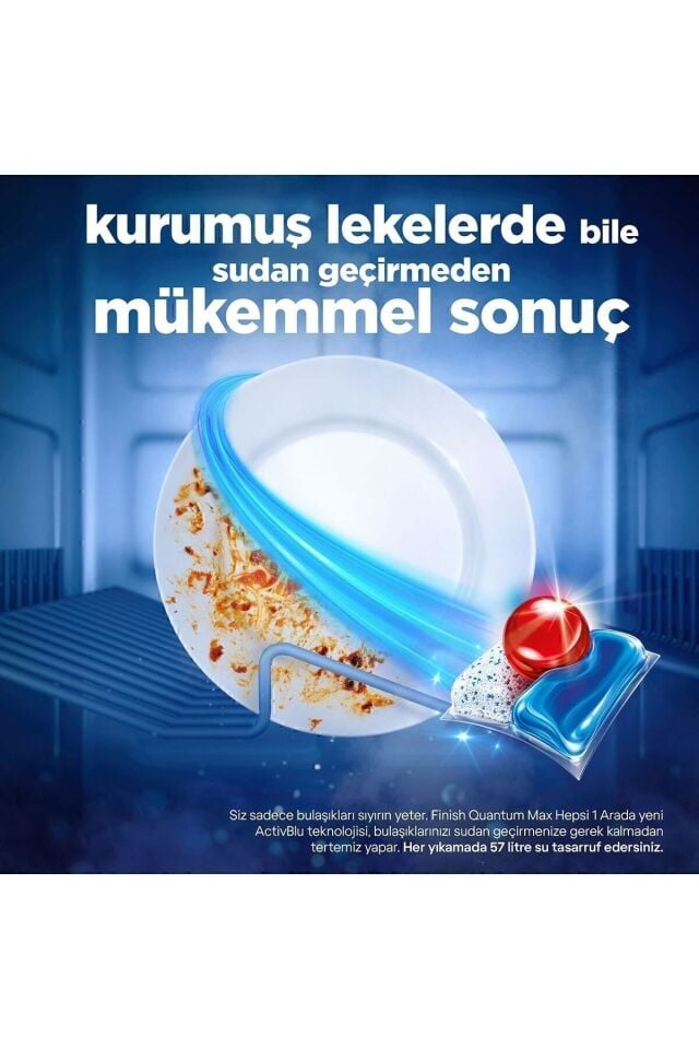 Quantum Max Bulaşık Makinesi Deterjanı  Kapsül Tablet  48 Adet
