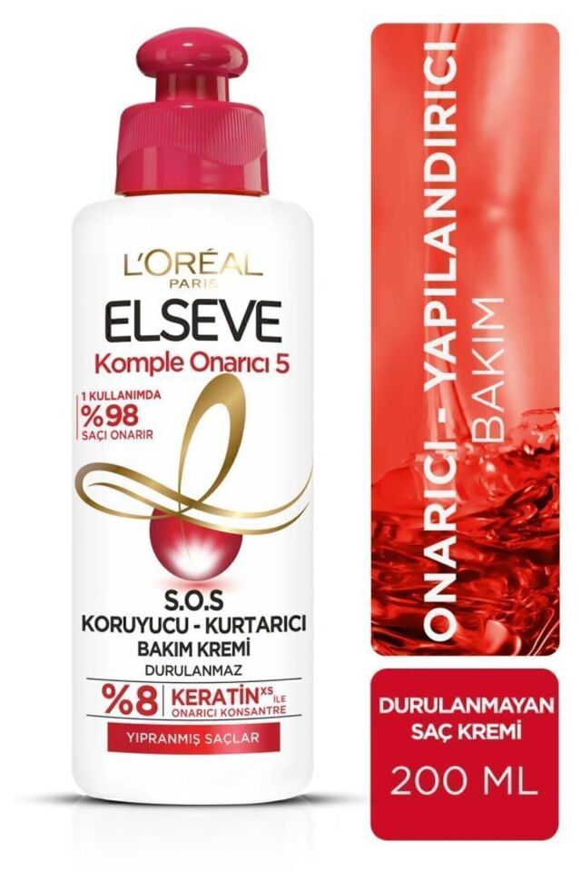 L'oréal Paris Komple Onarıcı 5 S.o.s Koruyucu - Kurtarıcı Bakım Kremi 200 ml