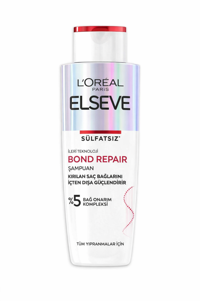 Elseve Bond Repair Tüm Yıpranmalar Için Saç Bağlarını Güçlendirici Şampuan 200ml