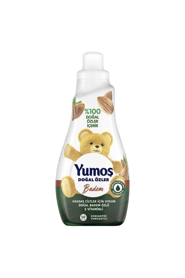 Doğal Özler Konsantre Çamaşır Yumuşatıcı Badem 1200 ML