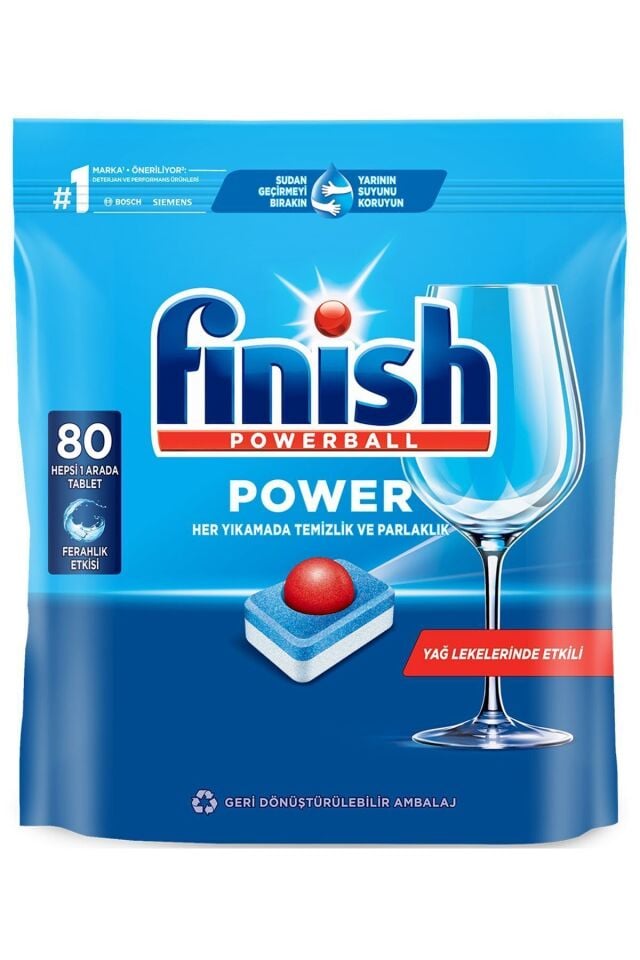 Hepsi Bir Arada Bulaşık Makinesi Deterjanı Kapsül Tablet  80 Adet