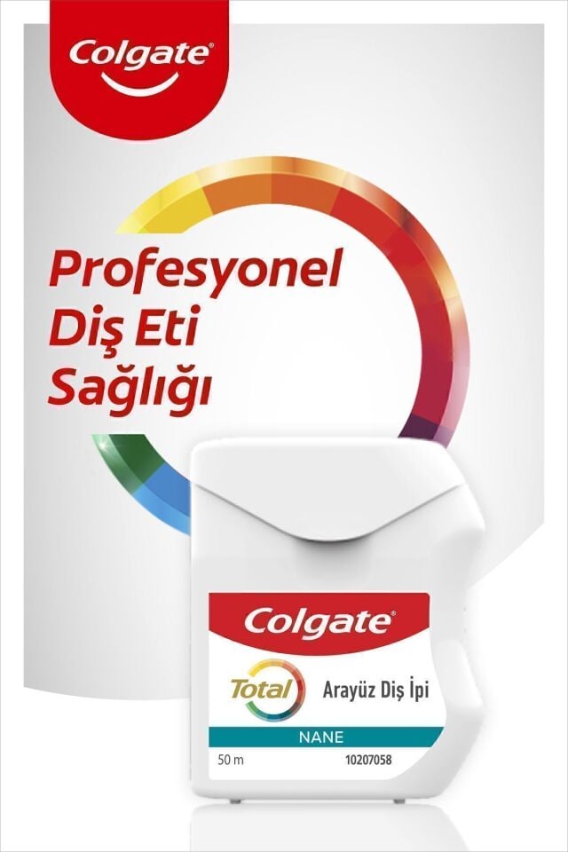 Total Profesyonel Diş Eti Sağlığı Arayüz Diş İpi 50 m
