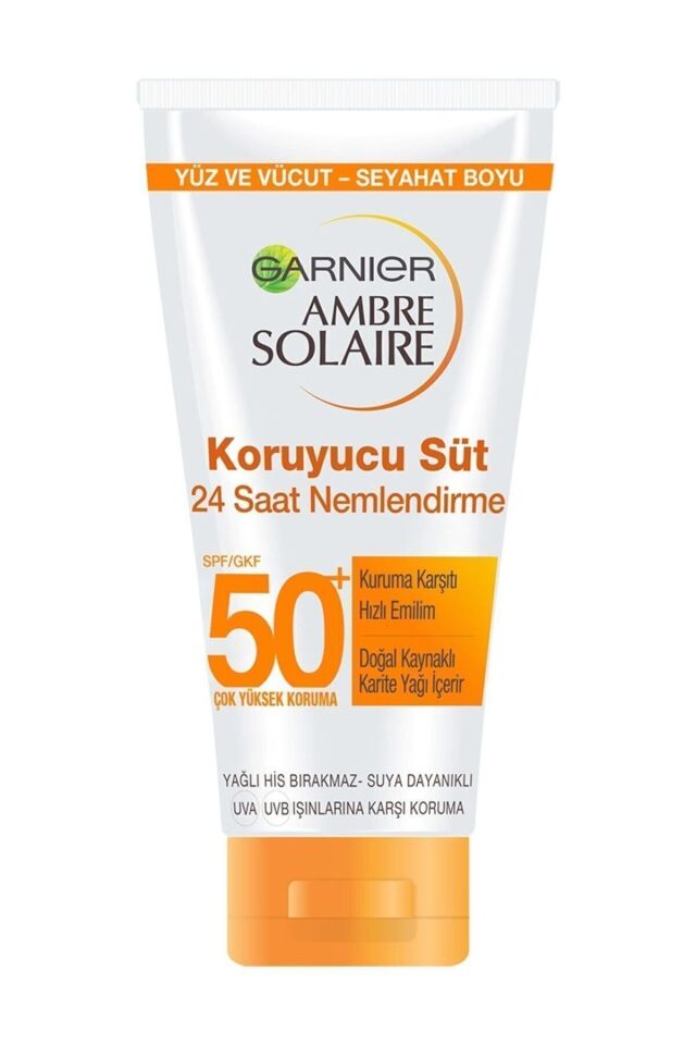 Garnier Ambre Solaire Seyahat Boyu Güneş Koruyucu Süt Gkf50 50 Ml