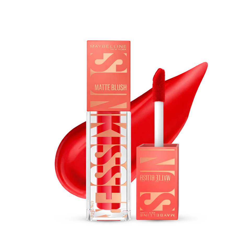 Maybelline New York Sunkisser Hazy Matte Likit Allık - 36 Spicy Red