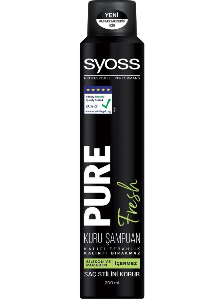 Syoss Kuru Şampuan Pure Fresh 200 ml Delist