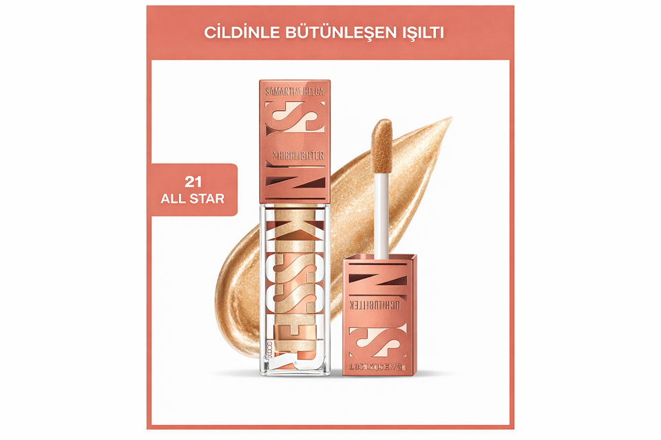 Maybelline New York Sunkisser Likit Aydınlatıcı Highlighter - 21 All Star
