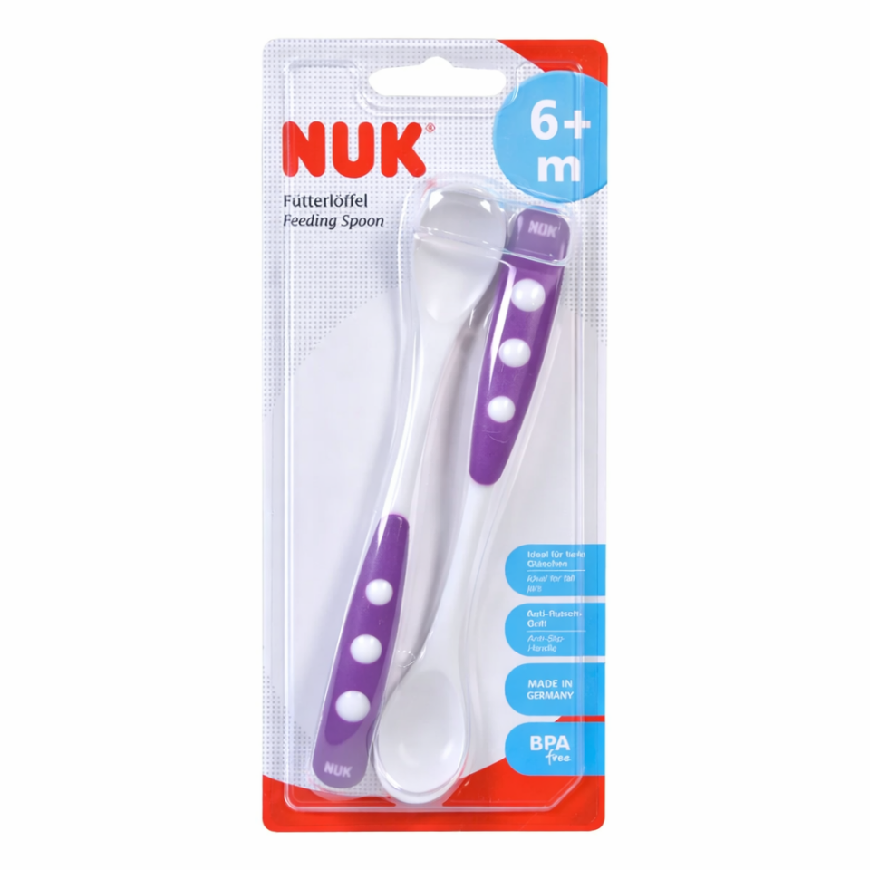 Nuk Mor Easy Learning Mama Kaşığı 2'li