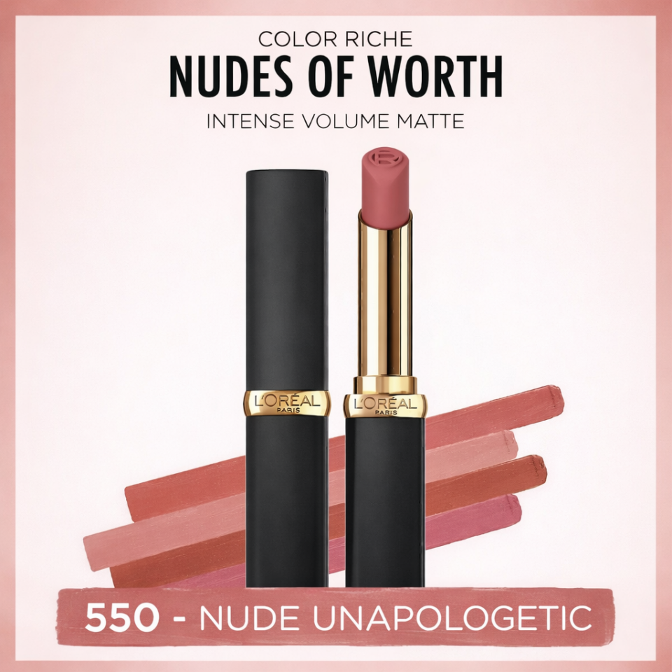 L'Oreal Paris Color Riche Intense Volume Matte Ruj - 550 Nude Unapologetic