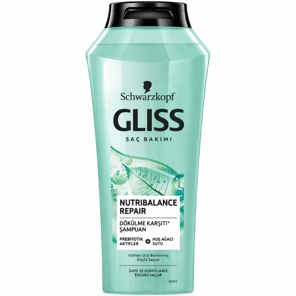 Gliss Nutribalance Repair Dökülme Karşıtı Şampuan 360 ml