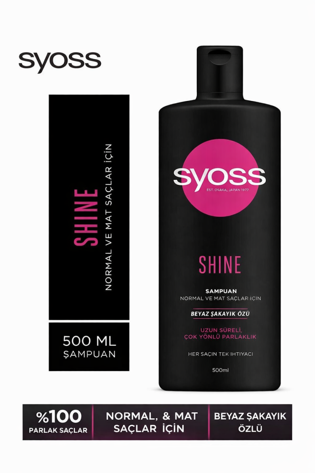 Syoss Shine Şampuan 500 ml