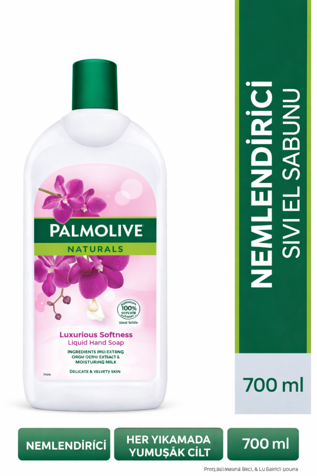 Palmolive Naturals Siyah Orkide İpeksi Yumuşaklık Nemlendirici Sıvı El Sabunu 700 ml