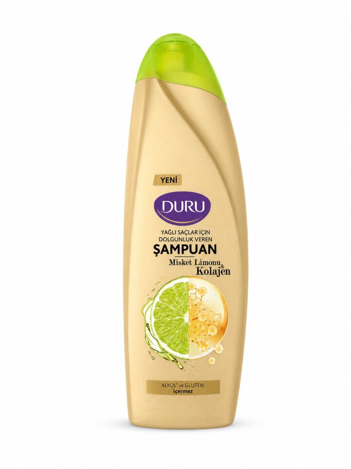 Duru Misket Limonu&Kolajen Yağlı Saçlar için Şampuan 500 ml
