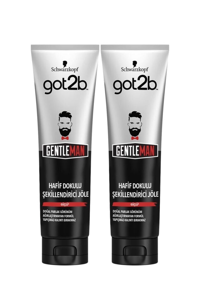 Gentleman Hafif Doku Şekillendirici Jöle X2 Adet