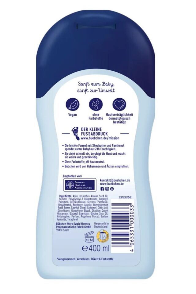 Bubchen Bebek Sütü Milk Sensitive 400 Ml