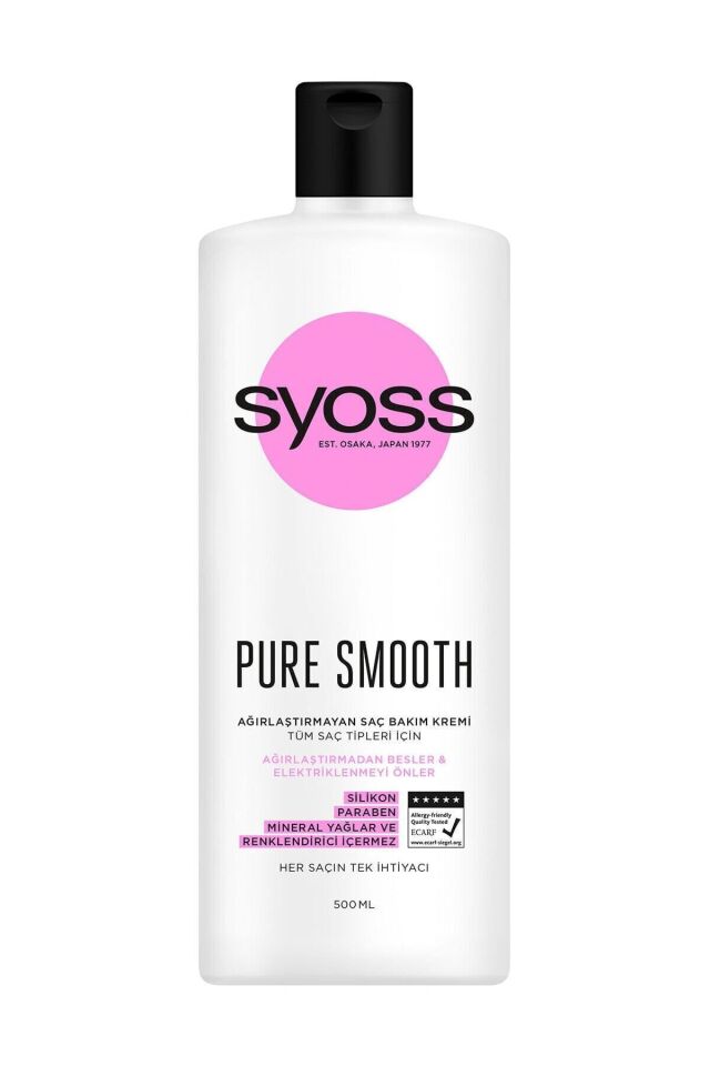 Pure Micellar Ağırlaştırmayan Derinlemesine Bakım Saç Kremi 500 ml