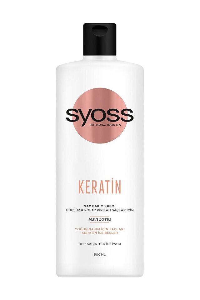 Syoss Keratin Mükemmelliği Saç Kremi 500 Ml