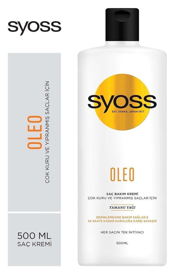 Syoss Oleo 21 Derinlemesine Bakım Saç Kremi 500 ml