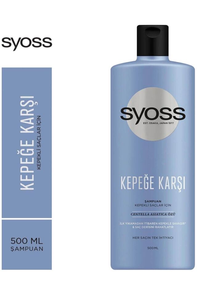 Syoss Kepeğe Karşı Etkili Şampuan 500 Ml