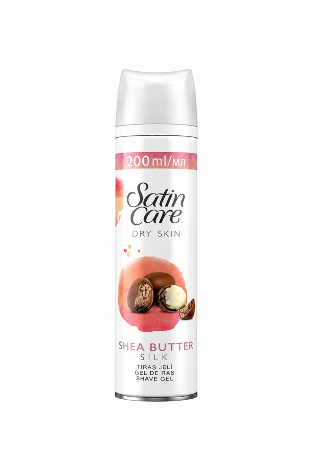 Gillette Satin Care Shea Butter Kadın Tıraş Jeli 200 ML