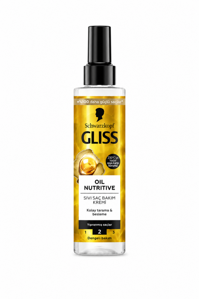 Gliss Sıvı Saç Kremi 200ml Oil Nutritive