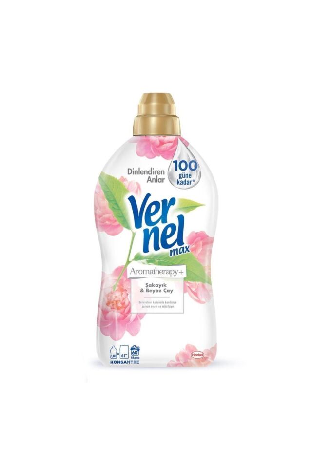 Vernel Vernel Max Konsantre Çamaşır Yumuşatıcısı 1440ml 60 Yıkama) Şakayık