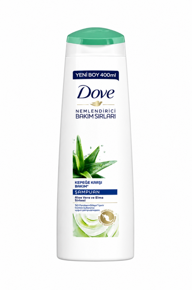 Dove Nemlendirici Bakım Sırları Saç Bakım Şampuanı Kepeğe Karşı Bakım Aloe Vera