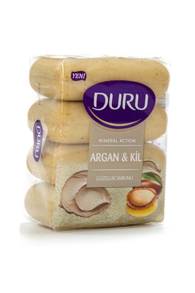 Duru Mineral Action Argan Kil 4'lü Güzellik Sabunu 280 gr
