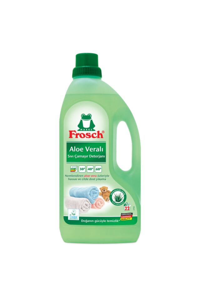 Aloe Veralı Sıvı Çamaşır Deterjanı 1,5 lt 20 Yıkama