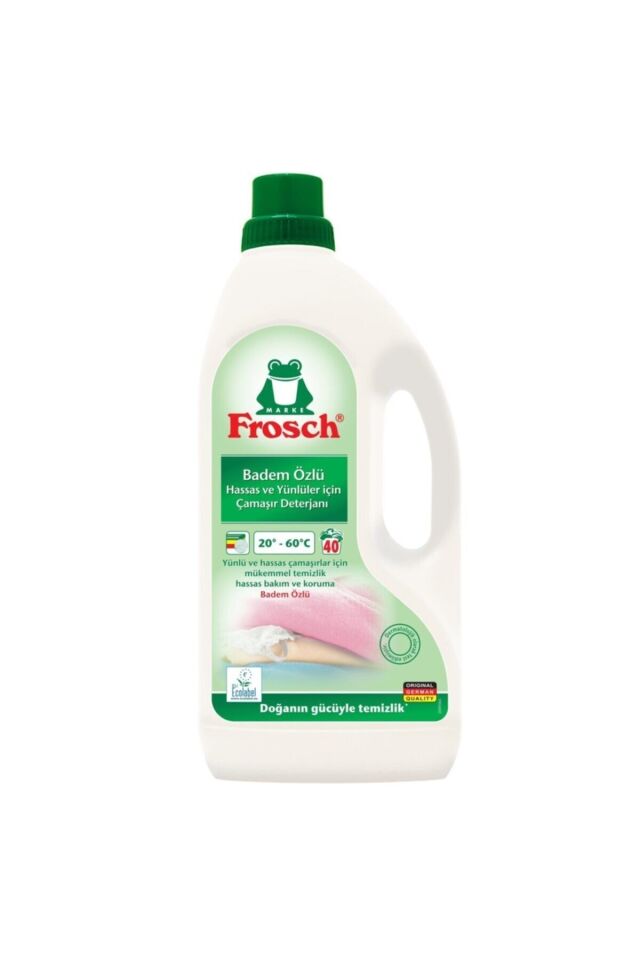 Badem Özlü Hassas ve Yünlüler Çamaşır Deterjanı 1.5 lt 1 Adet