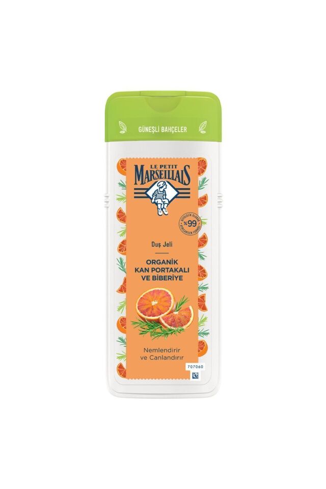 Le Petit Marseillais Kan Portakalı - Biberiye Duş Jeli 400ml