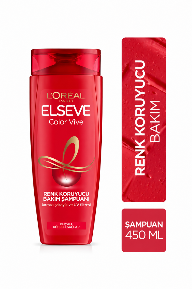 L'Oréal Paris Colorvive Renk Koruyucu Bakım Şampuanı 2'si 1 Arada 450 ml