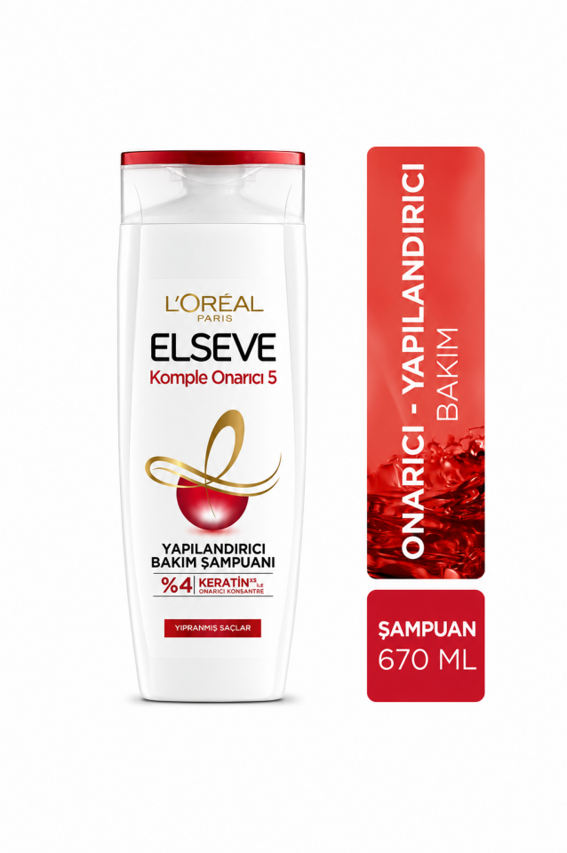 L'oréal Paris Komple Onarıcı 5 Yapılandırıcı Bakım Şampuanı 670 Ml