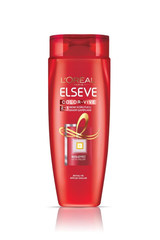ELSEVE Boyalı ve Röfleli Saçlar için 2'si 1 Arada Şampuan 360 ml