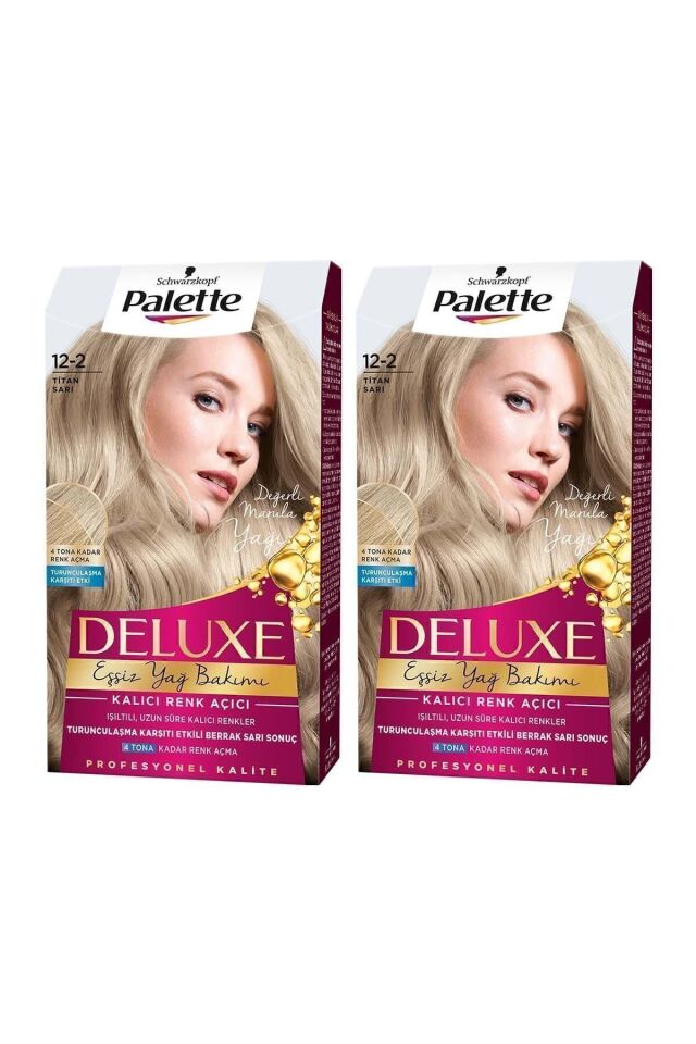 Palette Deluxe 12-2 Titan Sarı X 2 Adet
