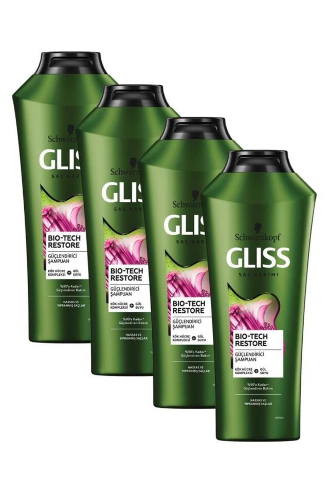 Bio-tech Güçlendirici Şampuan 360 ml X 4 Adet