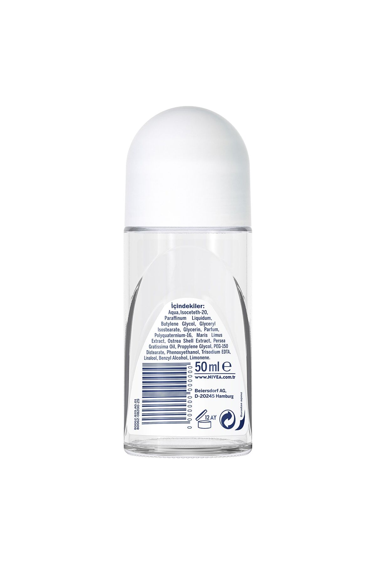 Nivea Kadın Roll on Deodorant Fresh Flower,48 Saat Deodorant Koruması,50ml,Taze Çiçek Kokusu
