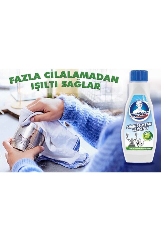 Gümüş Metal Parlatıcı 200 ml