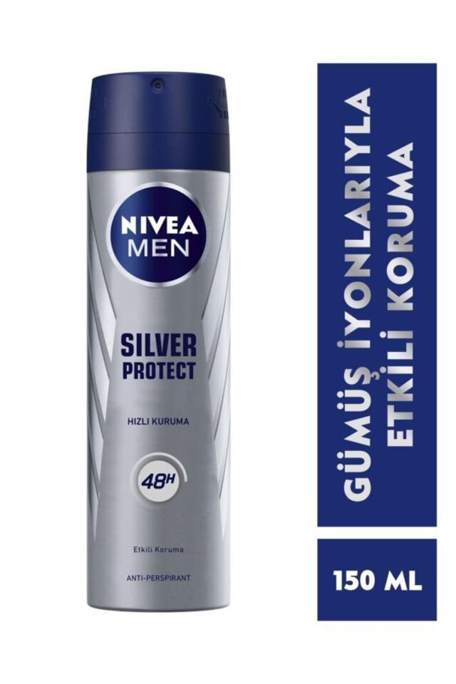 NIVEA Silver Protect Sprey 150 ml Erkek