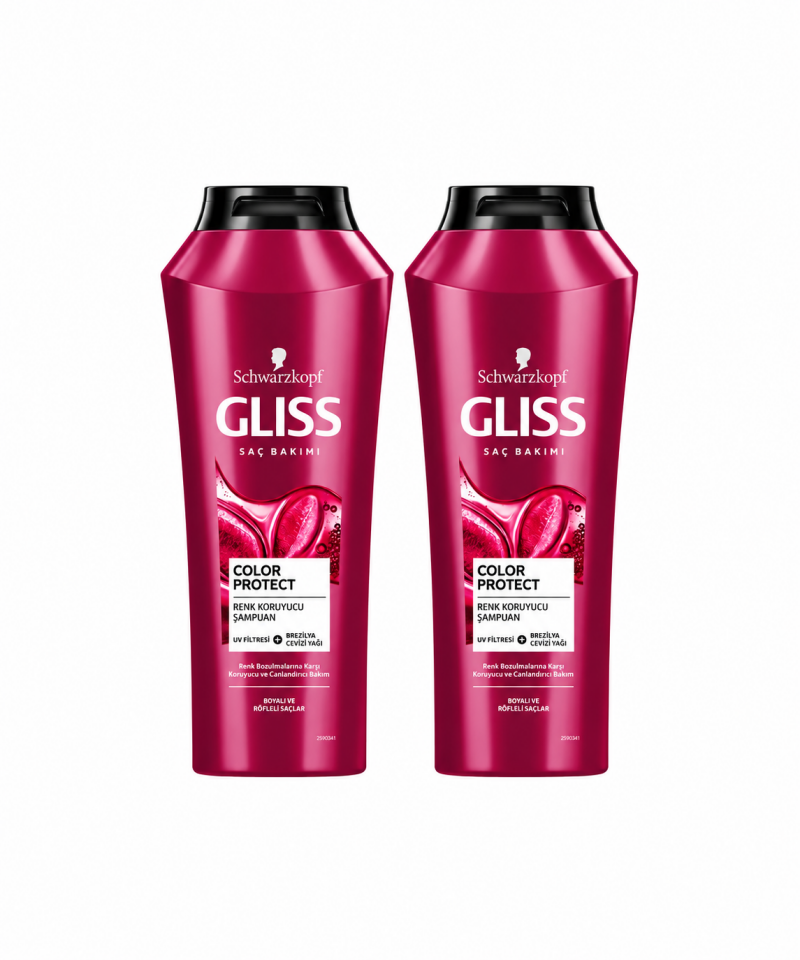 Gliss Schwarzkopf Color Perfector Renk Koruyucu Şampuan 500 ml X 2 Adet