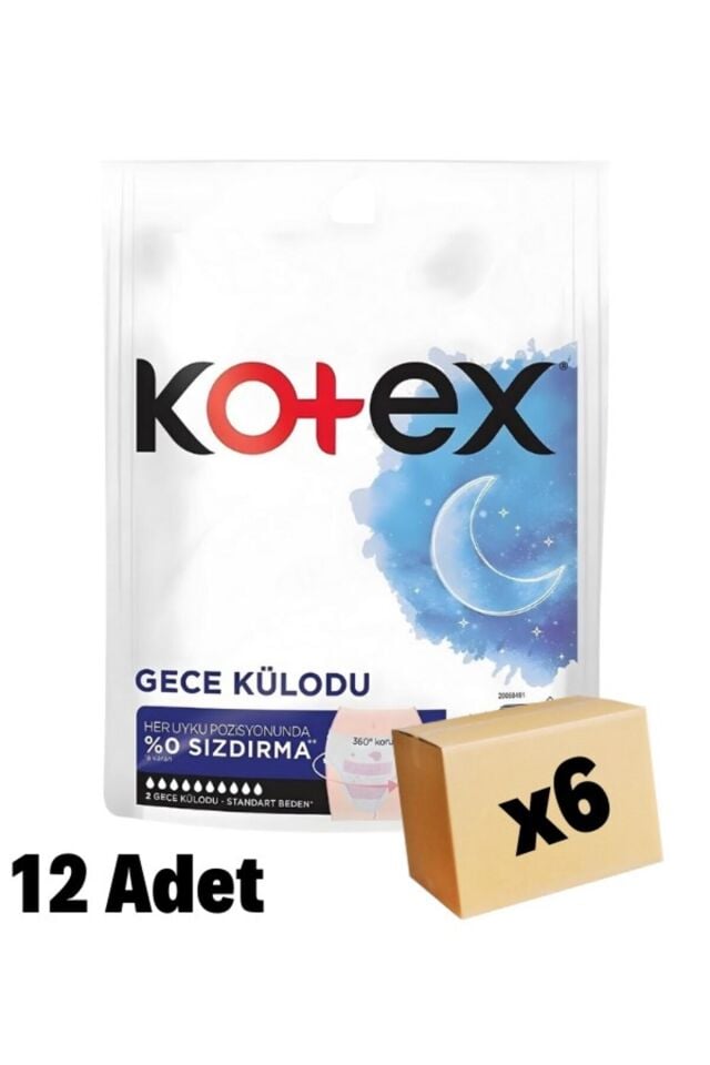 Regl Gece Külodu 2'li 6 Paket
