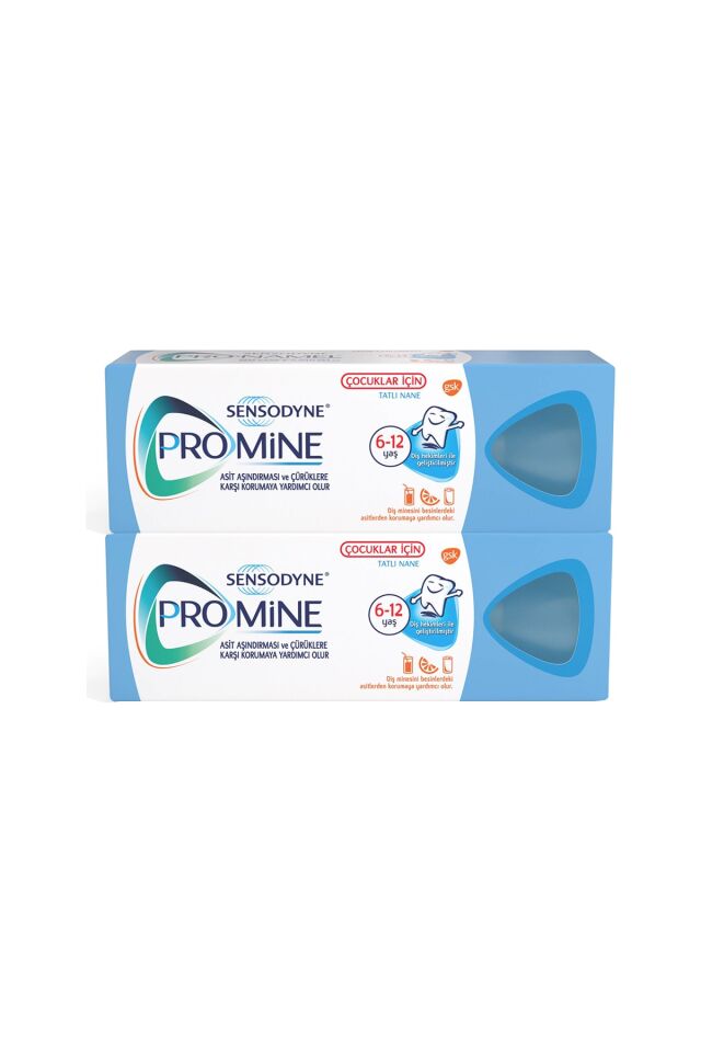 Promine Çocuk Diş Macunu 50 Ml X 2 Adet