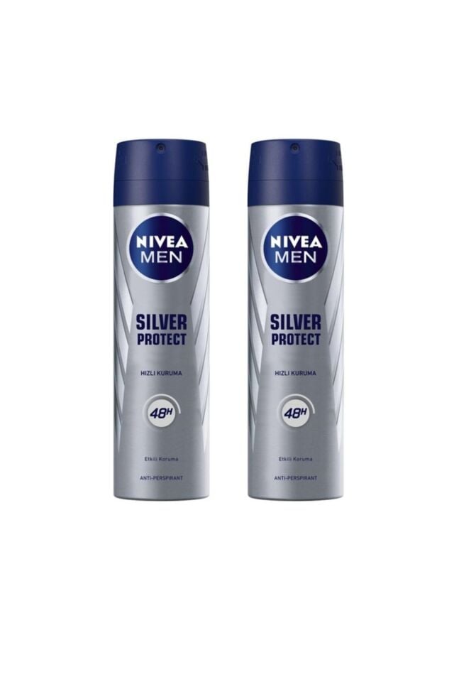 Nıvea Men Sılver Protect 150ml X2 Adet
