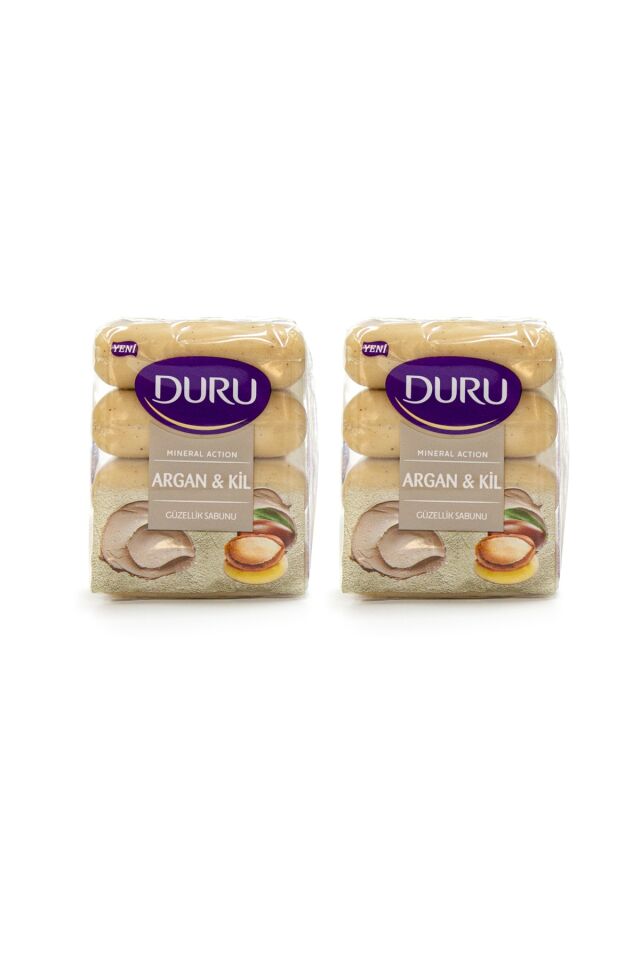 Mineral Action Argan & Kil 4'lü Güzellik Sabunu 280 Gr X 2 Adet