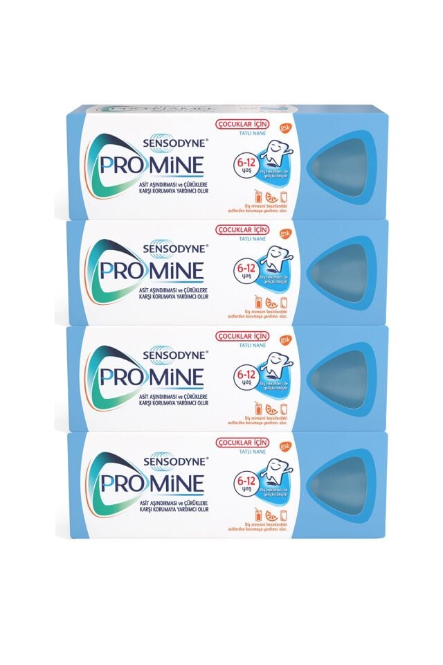 Promine Çocuk Diş Macunu 50 Ml X 4 Adet