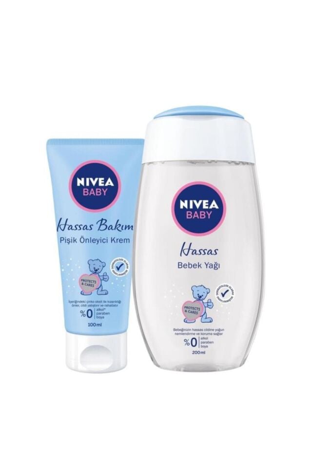 Pişik Kremi 100 ml Bebek Yağı 200 ml