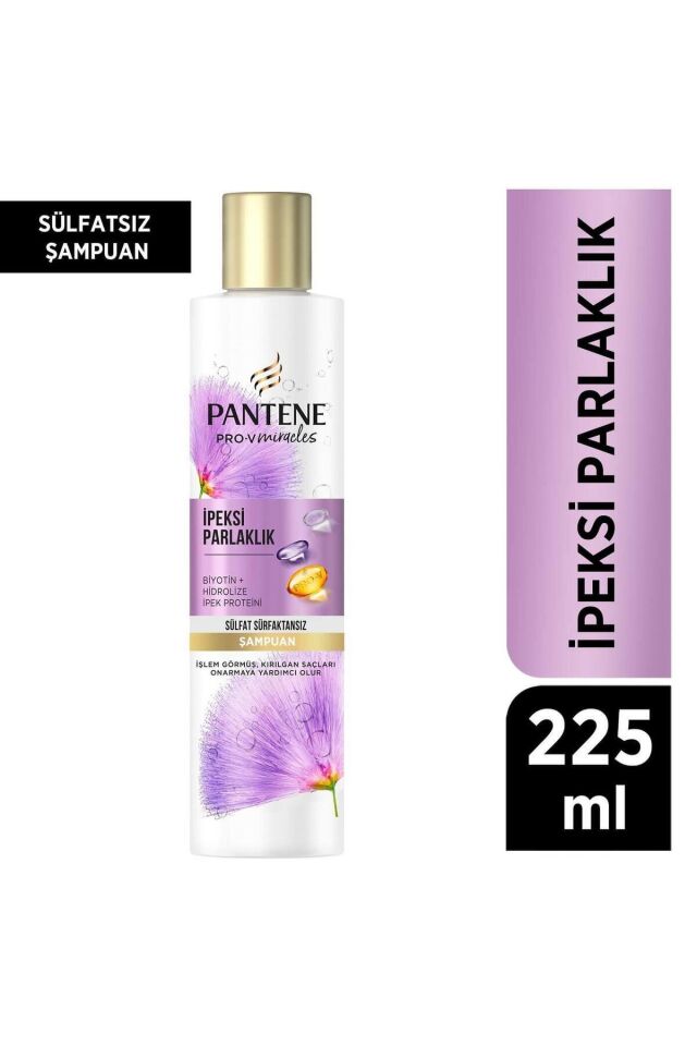 Şampuan Ipeksi Parlaklık Sülfatsız Sürfaktansız 225 ml