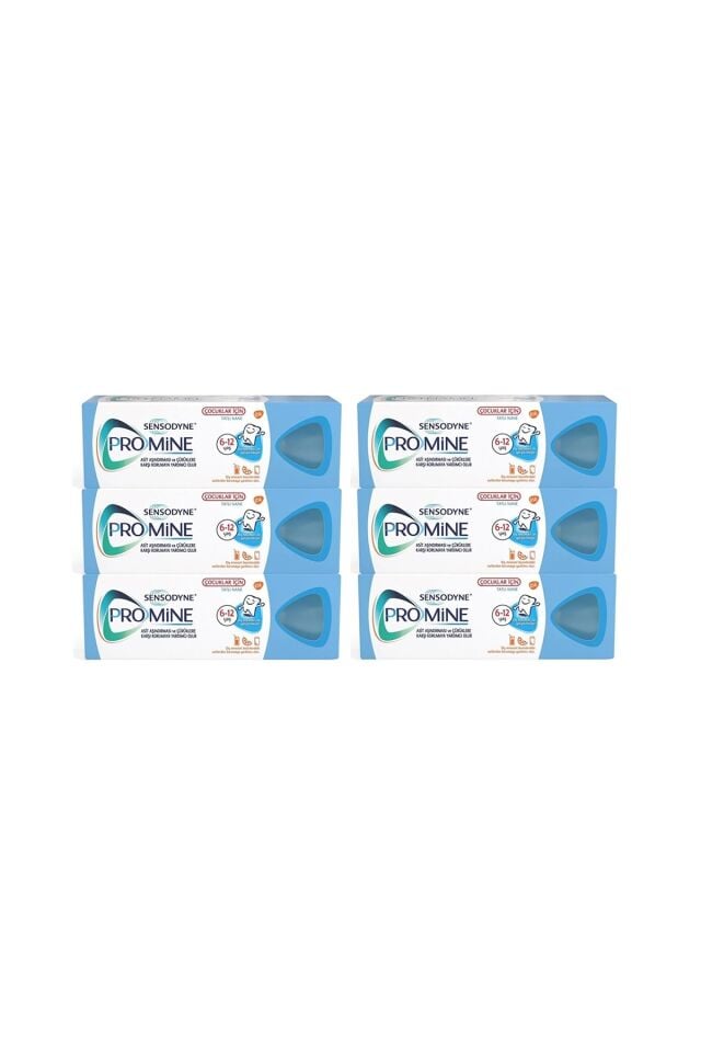 Promine Çocuk Diş Macunu 50 Ml X 6 Adet