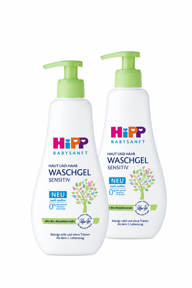 Hipp Hipp Babysanft Bebek Saç Ve Vücut Banyo Jeli 400 ml X 2 Adet